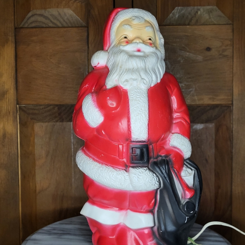 Vintage Santa Claus Light-Up Decoration - Picture 3 of 13